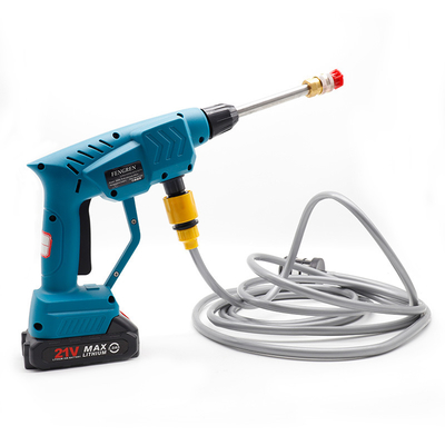 Mini portable gun electric Rechargeable Car Washer high pressure 20V 200W Self-Priming Quick